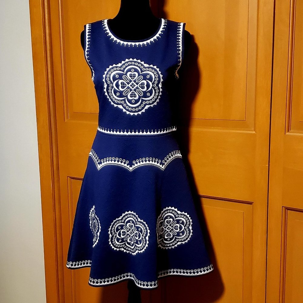 NWT Embroidered Dress